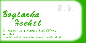 boglarka hechtl business card